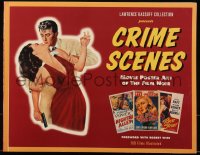8m1004 CRIME SCENES softcover book 1997 Movie Poster Art of the Film Noir, 100 color images!