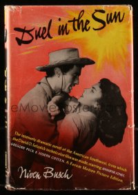 8m0871 DUEL IN THE SUN 8th photoplay edition hardcover book 1947 Jennifer Jones & Gregory Peck!