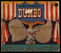 8m1010 DUMBO softcover book 1941 Walt Disney's story of the little elephant with the big ears!
