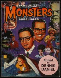 8m1013 FAMOUS MONSTERS CHRONICLES softcover book 1991 Greg Theakston cover art, great images & info!