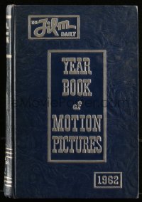 8m1209 FILM DAILY YEARBOOK OF MOTION PICTURES hardcover book 1962 filled with movie information!