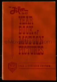 8m1014 FILM DAILY YEARBOOK OF MOTION PICTURES softcover book 1968 loaded with movie information!