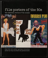 8m0878 FILM POSTERS OF THE 50s hardcover book 2001 The Essential Movies of the Decade, color images!