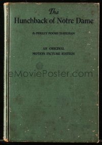 8m0899 HUNCHBACK OF NOTRE DAME hardcover book 1923 Hugo's novel w/ scenes from the Lon Chaney movie!