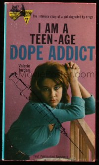 8m1114 I AM A TEEN-AGE DOPE ADDICT paperback book 1962 intimate story of a girl degraded by drugs!