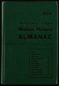 8m1223 INTERNATIONAL MOTION PICTURE ALMANAC hardcover book 1974 loaded with great information!