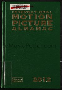 8m1235 INTERNATIONAL MOTION PICTURE ALMANAC hardcover book 2012 filled with movie information!