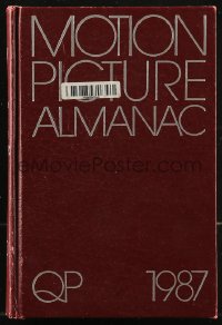 8m1231 INTERNATIONAL MOTION PICTURE ALMANAC hardcover book 1987 loaded with great information!