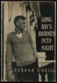 8m0917 LONG DAY'S JOURNEY INTO NIGHT first edition hardcover book 1956 written by Eugene O'Neill!