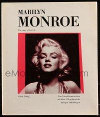 8m0921 MARILYN MONROE German hardcover book 1992 the illustrated story of her life by Orbis Verlag!