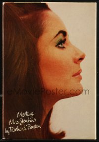 8m0923 MEETING MRS. JENKINS hardcover book 1966 written by Richard Burton, how he met Liz Taylor!