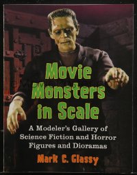 8m1044 MOVE MONSTERS IN SCALE McFarland softcover book 2013 modeler's gallery of horror figures!