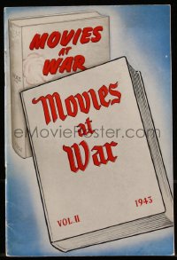 8m1049 MOVIES AT WAR vol 2 softcover book 1943 illustrated history of Hollywood during World War II!