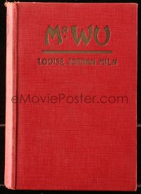 8m0932 MR. WU hardcover book 1927 Louise Jordan Miln's novel with scenes from the Lon Chaney movie!