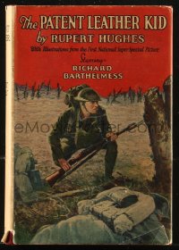8m0939 PATENT LEATHER KID Grosset & Dunlap movie edition hardcover book 1927 Richard Barthelmess