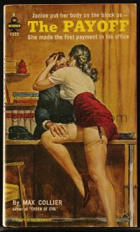 8m1143 PAYOFF paperback book 1963 she made her first payment in his office, sex installment plan!