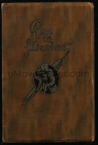 8m1054 PEN TO SILVERSHEET softcover book 1922 cinematography, film processing, wardrobe, and more!