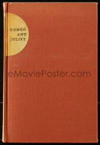 8m0957 ROMEO & JULIET hardcover book 1936 Shakespeare's story w/scenes from Howard & Shearer movie!