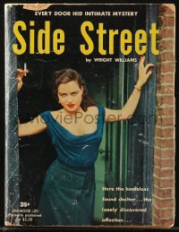 8m1150 SIDE STREET paperback book 1951 the homeless found shelter, the lonely discovered affection!