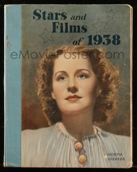 8m0967 STARS & FILMS English hardcover book 1938 filled with many movie photos & information!