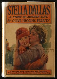 8m0970 STELLA DALLAS Grosset & Dunlap movie edition hardcover book 1925 Ronald Colman, Belle Bennett