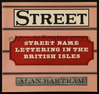 8m1069 STREET NAME LETTERING IN THE BRITISH ISLES softcover book 1978 cool fonts used in Britain!