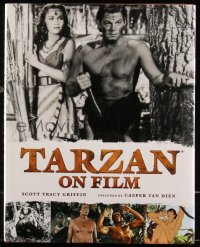 8m0972 TARZAN ON FILM hardcover book 2016 illustrated history of the actors who played him!