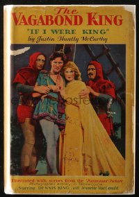 8m0980 VAGABOND KING Grosset & Dunlap movie edition hardcover book 1930 Jeanette MacDonald, King