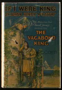 8m0979 VAGABOND KING Grosset & Dunlap photoplay edition hardcover book 1925 Dennis King, Thomson