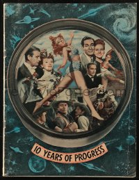 8m0015 REPUBLIC PICTURES 1945 campaign book 1945 10 years of progress & news on what's coming!