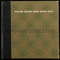 8m0016 SEVEN ARTS hardcover TV campaign book 1960s Horror of Dracula, The Fly, 300 Spartans & more!