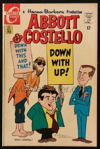 8m0045 ABBOTT & COSTELLO #1 comic book February 1968 Hanna-Barbera, Henry Scarpelli art, first issue!