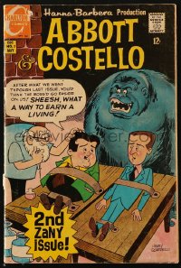 8m0046 ABBOTT & COSTELLO #2 comic book May 1968 Hanna-Barbera, Scarpelli art, second zany issue!