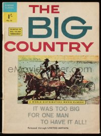 8m0057 BIG COUNTRY #56 English comic book 1958 English version of Dell Four Color #946!