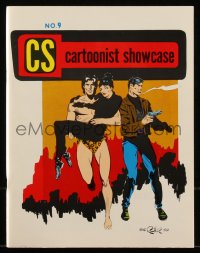 8m0063 CS CARTOONIST SHOWCASE #9 comic book April 1970 Mike Royer art of Tarzan, Buck Rogers