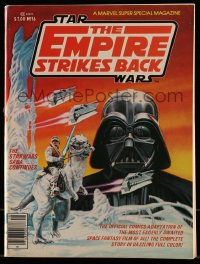 8m0071 EMPIRE STRIKES BACK comic book 1980 Marvel Super Special Magazine #16, great cover art!