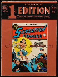 8m0072 FAMOUS 1ST EDITION comic book 1974 Sensation Comics No. 1, first appearance of Wonder Woman!