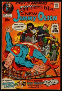 8m0083 JIMMY OLSEN #133 comic book October 1970 Superman's Ex-Pal, great Jack Kirby art!