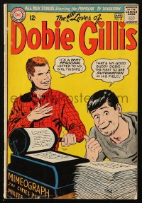8m0093 MANY LOVES OF DOBIE GILLIS #24 comic book April 1964 from TV show starring Hickman & Denver!