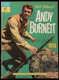 8m0111 SAGA OF ANDY BURNETT #49 English comic book 1957 English version of Dell Four Color #865!
