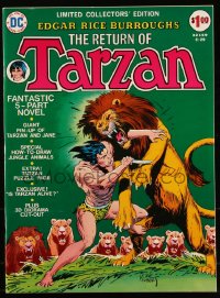 8m0127 TARZAN #C-29 comic book 1974 The Return of Tarzan, fantastic 5-part novel, art by Joe Kubert!