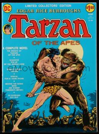 8m0126 TARZAN #C-22 comic book 1973 Tarzan of the Apes, a complete novel, art by Joe Kubert!