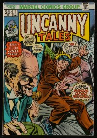 8m0131 UNCANNY TALES #1 comic book December 1973 Gil Kane art, fright-filled first issue!