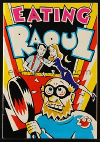 8m0070 EATING RAOUL underground comix 1982 classic Paul Bartel black comedy, great Kim Deitch art!