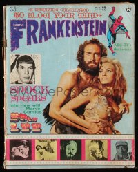 8m0710 CASTLE OF FRANKENSTEIN #12 magazine 1968 Raquel, Spiderman, Spock, Dracula, Frankenstein!