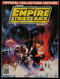 8m0469 EMPIRE STRIKES BACK magazine 1980 Roger Kastel cover art with Lando, printed inside covers!