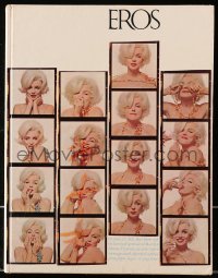 8m0471 EROS hardcover magazine Autumn 1962 including nude photos of sexy Marilyn Monroe!