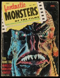 8m0482 FANTASTIC MONSTERS OF THE FILMS vol 1 no 3 magazine 1962 It - The Terror From Beyond Space!