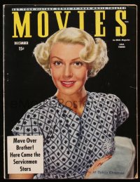 8m0546 MODERN MOVIES magazine December 1945 Lana Turner in The Postman Always Rings Twice!