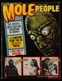 8m0550 MOLE PEOPLE magazine 1964 entire movie as a fumetti, 500 photos from the movie w/ captions!